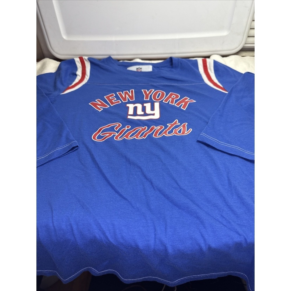 New‎ York Giants 3/4 Sleeves Retro Tee Shirt